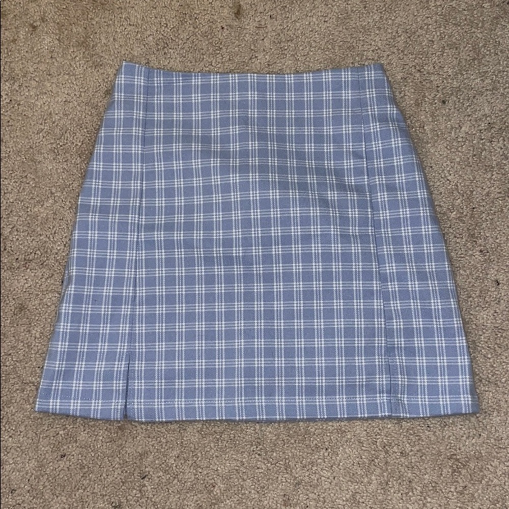 Brandy Melville Plaid Cara Skirt